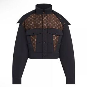 Louis Vuitton Cropped Monogram Jacket